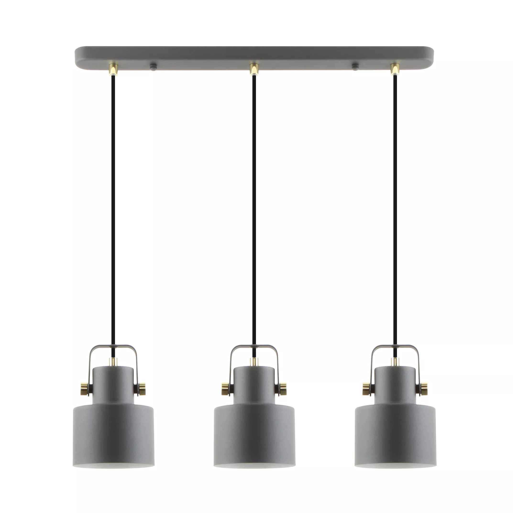 Product: DRACO CZARNY MAT/ ZŁOTY/ BIAŁY OPRAWA WISZĄCA 3X E27/ 40W IP20 METAL